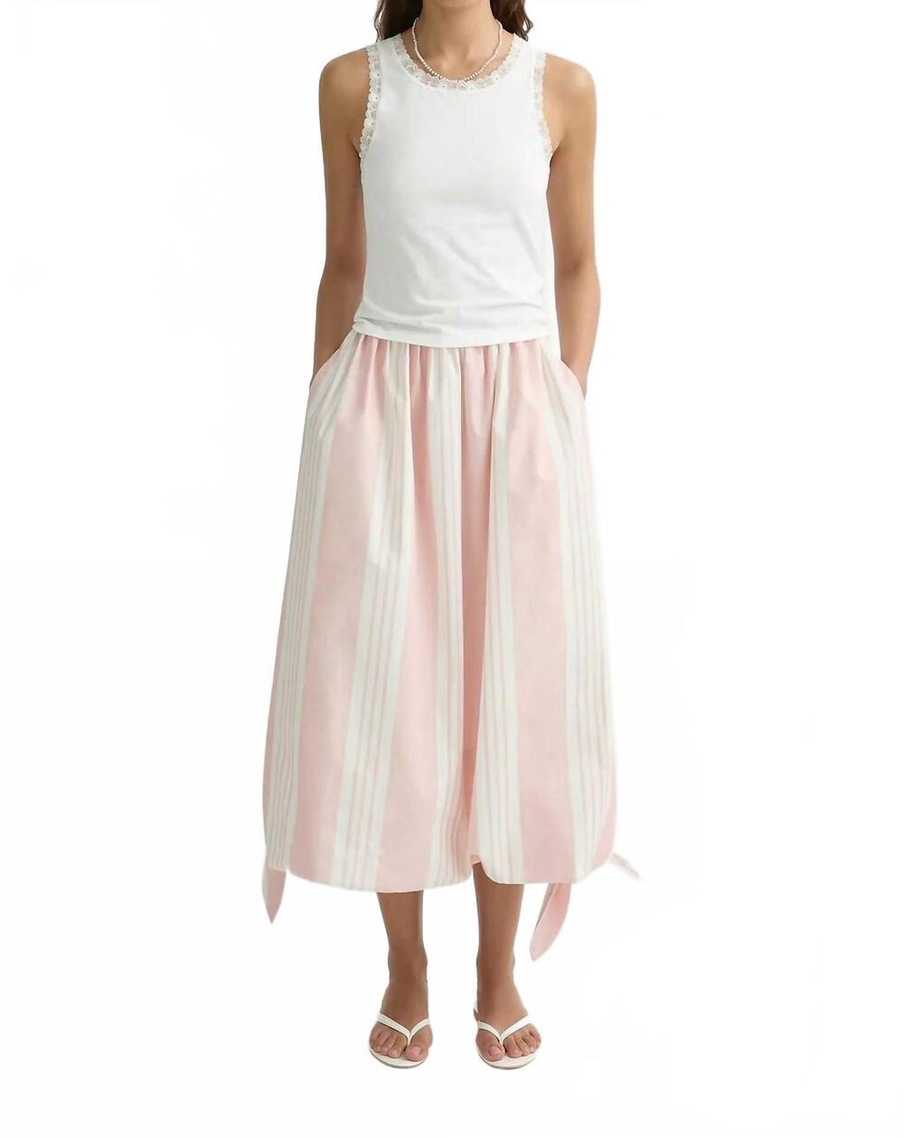 NEW POSSE roberta tank top in ivory